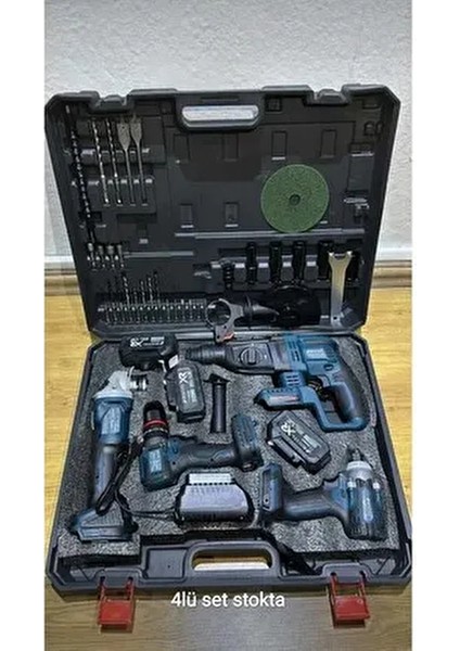 Dörtlü Set (Somun) Matkap Hilti Spral-3 Adet Akülü -Otomatik Mandren fiyatları