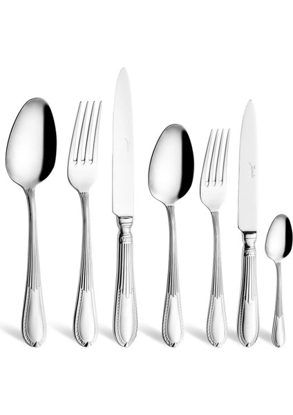 3401 84 Parça 12 Kişilik Çatal Kaşık Bıçak Seti