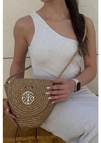 Lunera Hasır Çanta Kadınlar İçin Ergonomik Tasarım ve Suya Dayanıklı Özellik