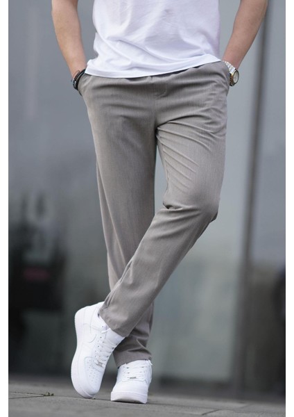 Haki Düz Paça Erkek Pantolon 6530