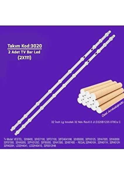 Seg 32226BLED Bar Takım