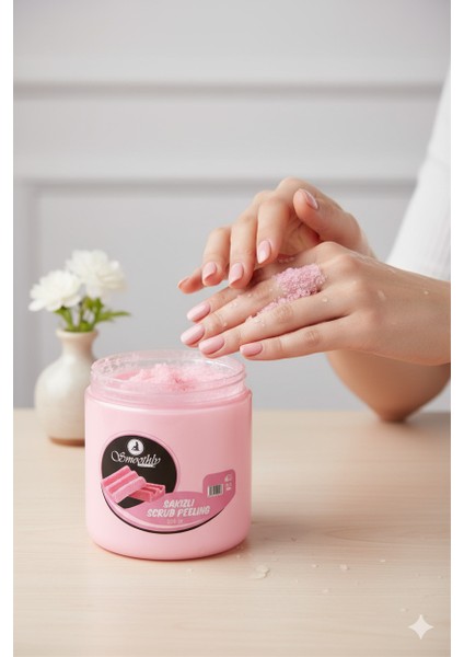Sakız Aromalı Canlandırıcı & Yumuşatıcı El Ayak Ve Vücut Bakım Peelingi 800gr