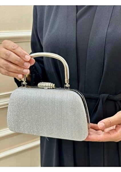 Kadın Simli Tutma Detaylı Abiye Omuz Çantası fırsatları