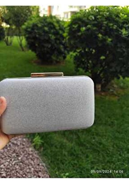 Lowell Home Gümüş Simli Abiye Çanta indirimleri