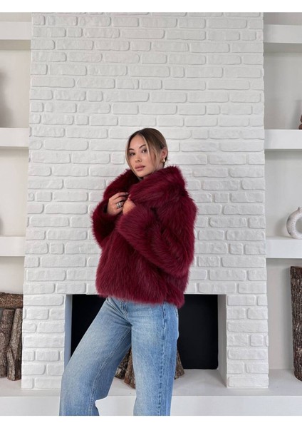 Kadın Premium Yakalı Ithal Suni Kürk fırsatları