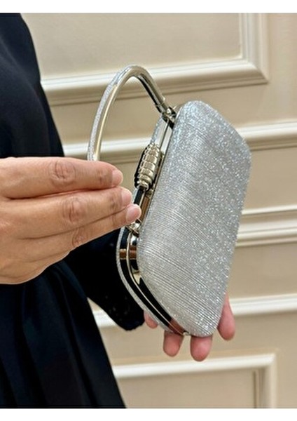 Kadın Simli Tutma Detaylı Abiye Omuz Çantası indirimleri