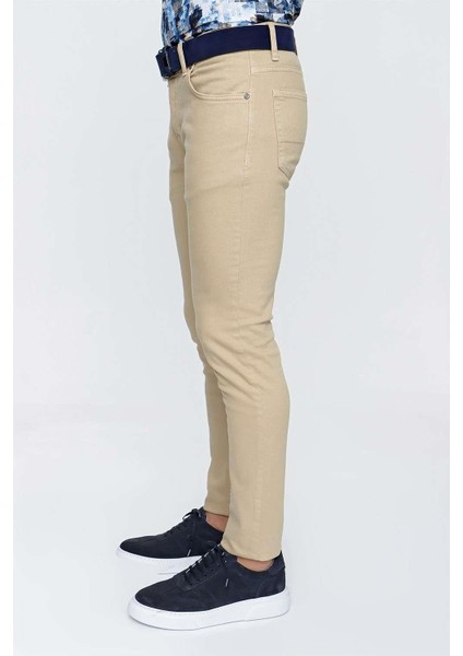 098 Bej Jean Pantolon modelleri