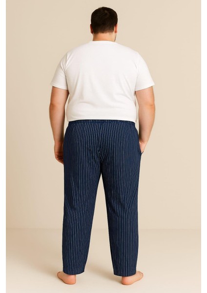 Erkek Büyük Beden % 100 Pamuk Cepli Tek Alt Koyu Lacivert fiyatları