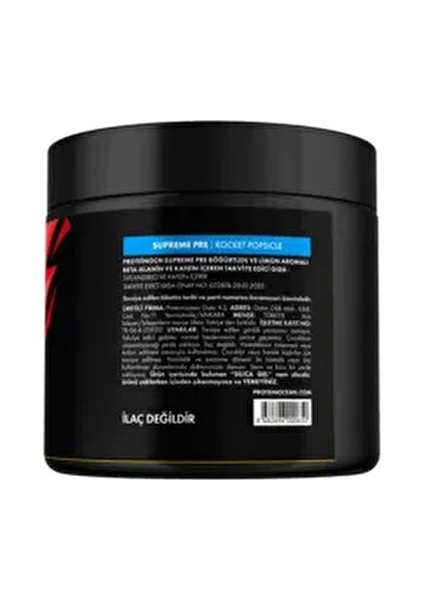 Preworkout Supreme Rocket Popsicle - 280G - 20 Servis fiyatları