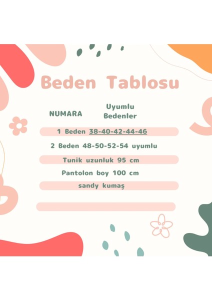 Kadın Tesettür Takım 2'li Tunik Pantolon Takımı fiyatları