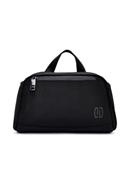 Erkek Siyah Kumaş Mini Bel Çantası 25SBD30106F fırsatları