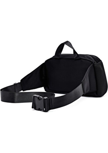 Erkek Siyah Kumaş Mini Bel Çantası 25SBD30106F
