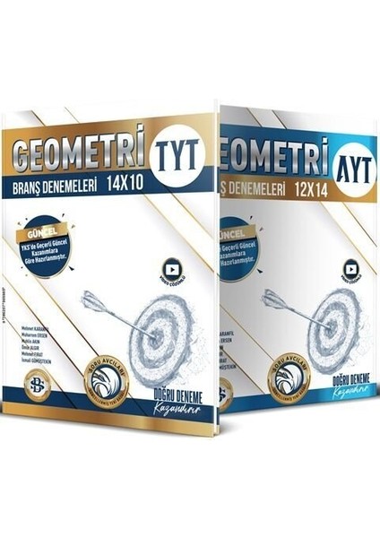 Bilgisarmal 2026 Tyt Ayt Geometri 12 x 14 Branş Denemeleri