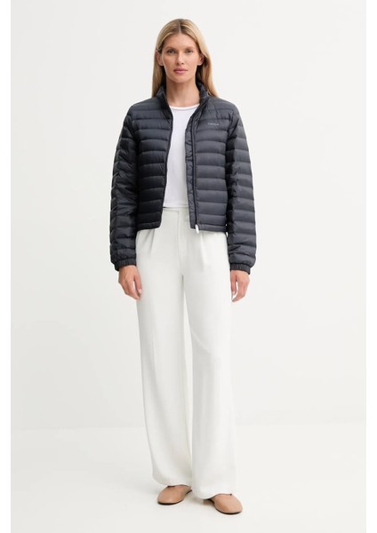 Kadın Regular Fit Dik Yaka Hafif Şişme Mont - Lacivert modelleri