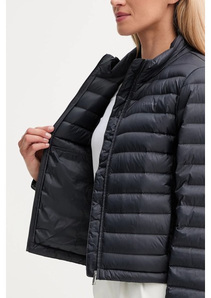 Kadın Regular Fit Dik Yaka Hafif Şişme Mont - Lacivert fırsatları