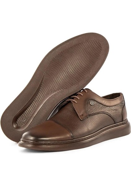 Hakiki Deri Erkek Klasik Ayakkabı Kahverengi fiyatları