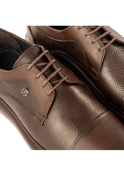 Hakiki Deri Erkek Klasik Ayakkabı Kahverengi modelleri