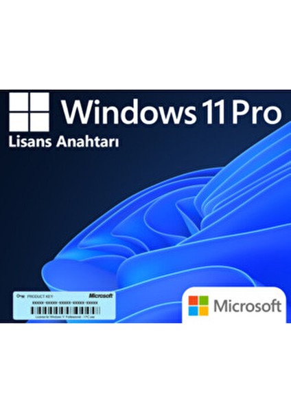 Windows 11 Pro Orijinal Lisans Anahtarı