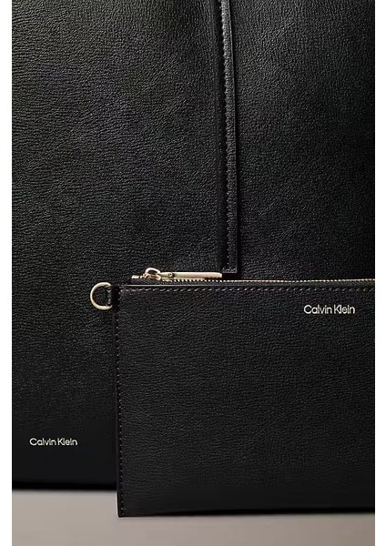 Kadın Cüzdanlı Klasik Tote Omuz Çantası - Siyah fırsatları