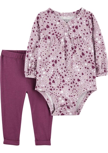 Kız Bebek 2'li Alt Üst Set