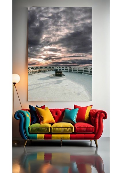 Kabe Görüntüsü I Ev Duvar Salon Güzellik Salonu Ofis Dükkan Dekarasyon Kanvas Tablo