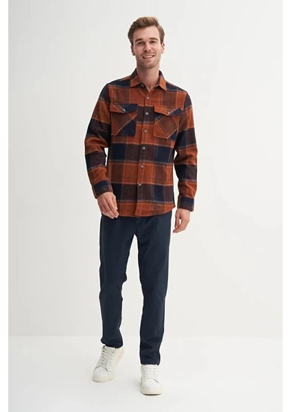 Regular Fit Cep Detaylı Oduncu GÖMLEK-20110