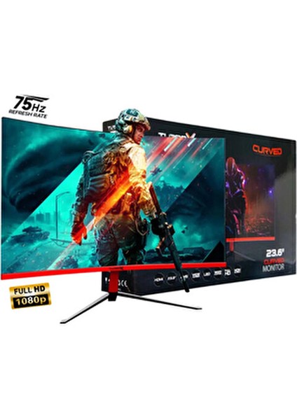 Özlen X1 - I5 4590 16GB Ram 256GB SSD Rx 580 8gb 23.6'' Curved Oyuncu Masaüstü Bilgisayarı modelleri