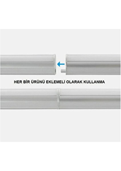 Mutfak Tezgah Altı Aydınlatma Beyaz 15W 90 cm indirimleri