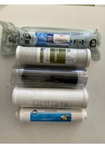 5li Su Arıtma Filtre Takımı Ihlas Uyumlu Yüksek Performanslı Kolay Montajlı