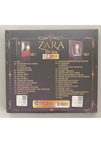 Zara 2'li Box Misafir - Avuntu CD (Jelatininde Sıfır Orijnal Dönem Baskı Cd) fiyatları