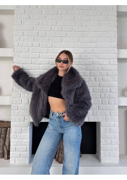 Kadın Premium Yakalı Ithal Suni Kürk indirimleri