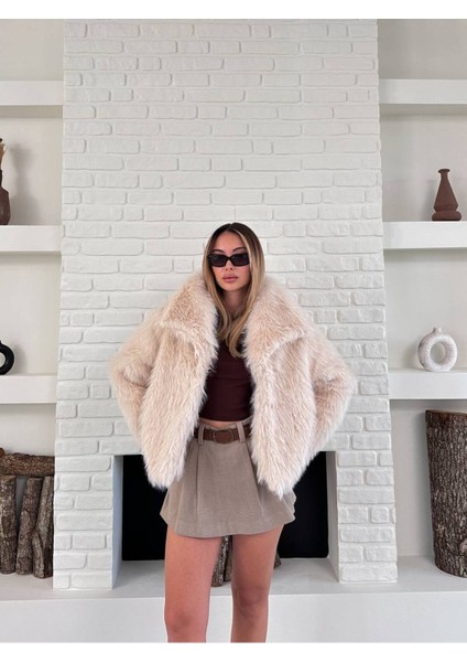 Kadın Premium Yakalı Ithal Suni Kürk fiyatları