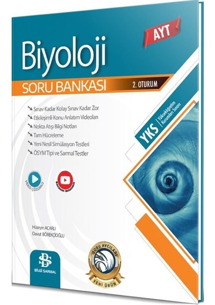 Bilgisarmal 2026 Ayt Biyoloji Soru Bankası