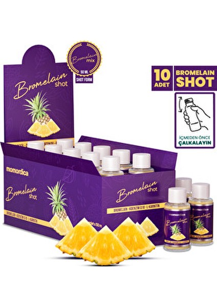 Bromelain Mix Shot - 10 Adet