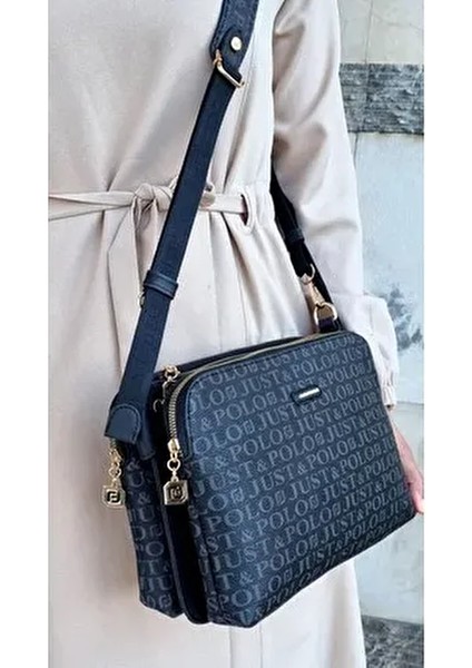 Std Kadın 4 Gözlü Omuz ve Çapraz Çantası Klasik