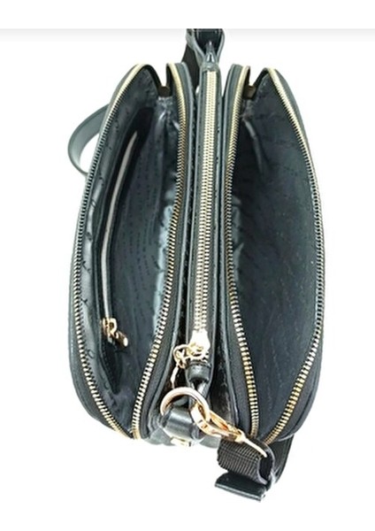 Std Kadın 4 Gözlü Omuz ve Çapraz Çantası Klasik