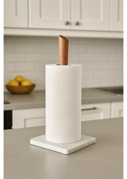 Kağıt Havluluk, Peçetelik Ahșap Saplı Mermer Havluluk Mutfak Düzenleyici Havluluk fiyatları