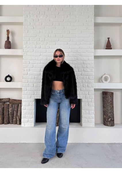 Kadın Premium Yakalı Ithal Suni Kürk modelleri