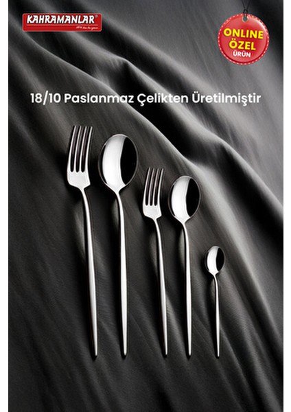 Nil 60 Parça Çatal Kaşık Takımı modelleri