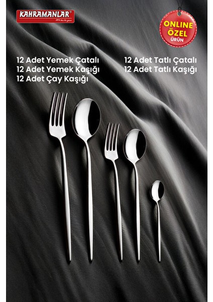 Nil 60 Parça Çatal Kaşık Takımı indirimleri