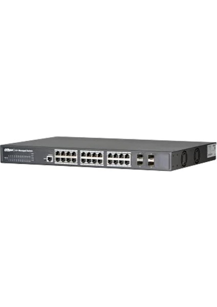 20 Port L2+ Yönetilebilir Switch ( 20GE + 4ge Kombo Sfp + 1 Konsol )