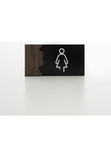 kabartmalı Mdf Wc Yönlendirme Seti|15*8 CM|YÖN1006 fiyatları