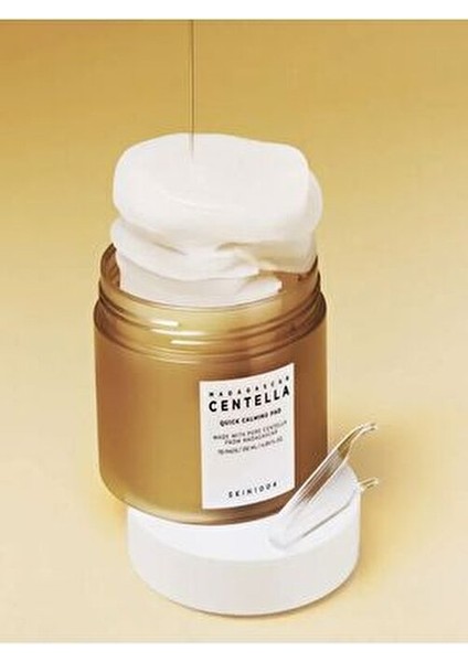 Madagaskar Centella Hızlı Sakinleştirici Ped Anında Yatıştırıcı Özlü Tonik Pedi