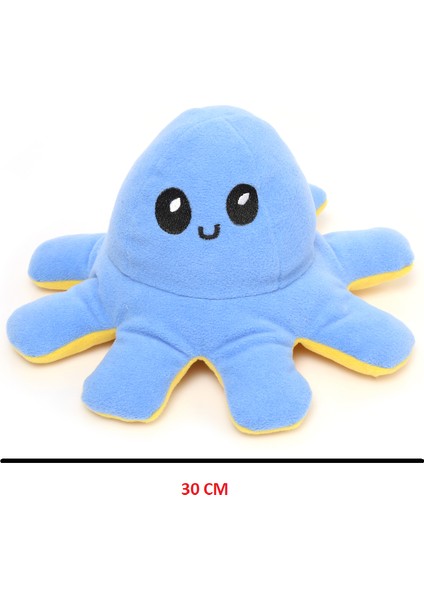 Mod Değiştiren Ahtapot Polar Sarı-Mavi 18 cm fiyatları