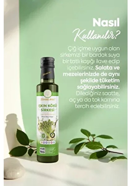 Işkın Kökü Sirkesi Doğal Fermantasyon Rheum Ribes Vinegar 500 ml fiyatları