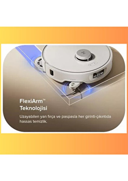 Ultra 18.500 Pa Hyper Force Emiş Gücüyle Akıllı Robot Süpürge modelleri