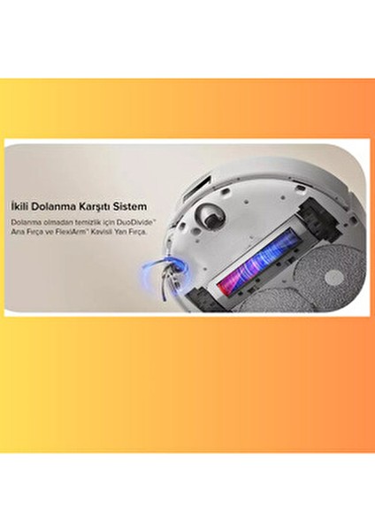 Ultra 18.500 Pa Hyper Force Emiş Gücüyle Akıllı Robot Süpürge indirimleri