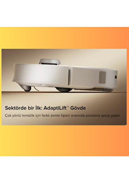 Ultra 18.500 Pa Hyper Force Emiş Gücüyle Akıllı Robot Süpürge