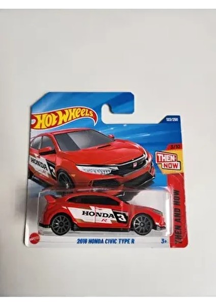 Hotwheels 2018 Honda Civic Type R Kırmızı Oyuncak Araba