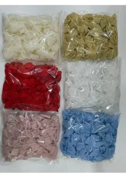 Keten Kurdele Hazır Fiyonk -20 Adet-Pembe fiyatları